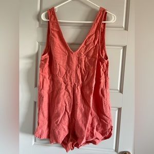 Coral Rip Curl romper